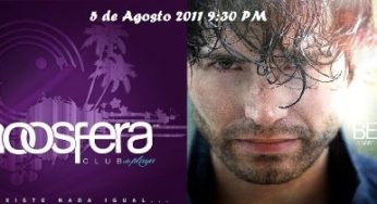 Benny Ibarra En el Noosfera Beach de Chicxulub Puerto