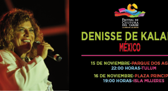 Denisse de Kalafe En Isla Mujeres y Tulum – Festival de Cultura del Caribe 2012