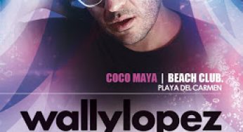 Wally Lopez En Playa del Carmen – 30 Diciembre – Coco Maya Beach Club