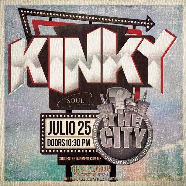 Kinky en el The City Cancun