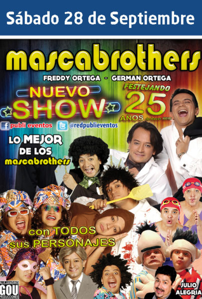 Mascabrothers En Cancun 28 Sep 13