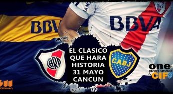 River Plate y Boca Juniors – SuperClasico en Cancun – 31 de Mayo 2014