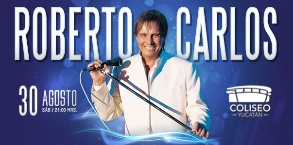 Concierto de Roberto Carlos en Merida