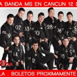 Fidel Rueda y Banda MS en Cancun 2014