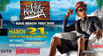 Cartel de Santa y Wiz Khalifa en Cancun – 21 de Marzo 2015