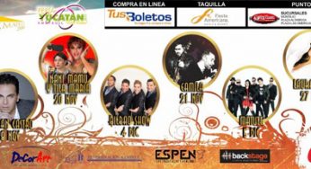 Cartelera del Palenque de XMatkuil – Feria Yucatan 2015