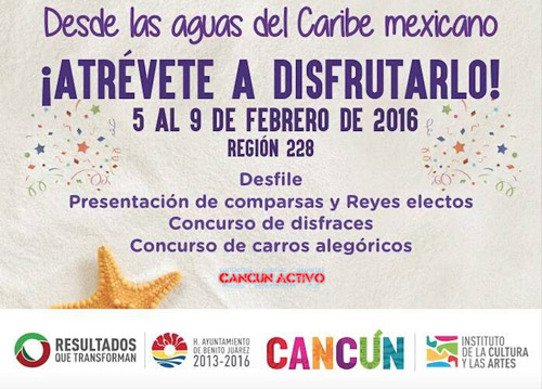 Carnaval de Cancun 2016