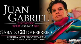 Juan Gabriel en Merida – 20 Febrero 2016