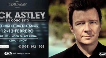Rick Astley en Cancun – 12 y 13 de Febrero 2016 – Moon Palace