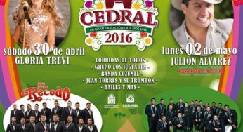 El Recodo y Julion Alvarez en Cozumel – Feria del Cedral 2016