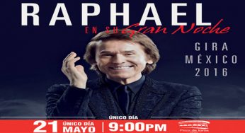 Raphael en Cancun – 21 de Mayo 2016