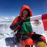 Mexicana en el Everest