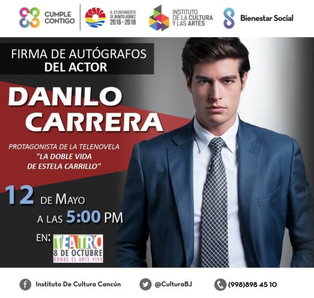 Danilo Carrera en Cancún