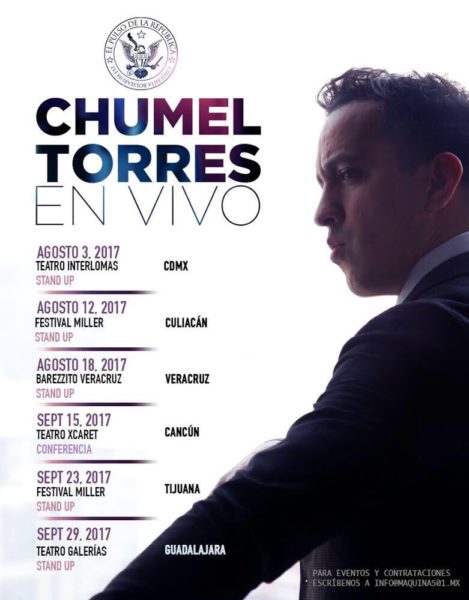 Chumel Torres en Cancún 2017