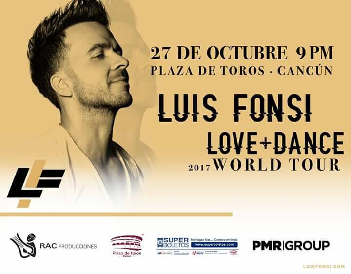 Luis Fonsi en Cancún - 27 de octubre - Plaza de Toros
