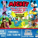 mickey en playa del carmen 2018