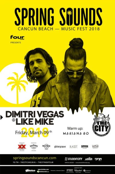 Spring Break dimitri vegas like mike cancun