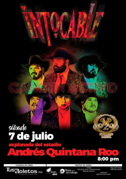 Intocable en Cancun