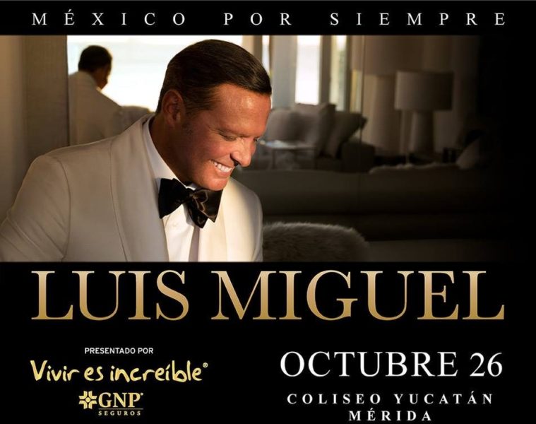 Luis Miguel en Mérida boletos