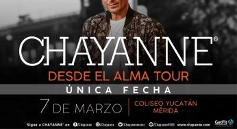 Chayanne en Mérida 2019, Desde el Alma Tour