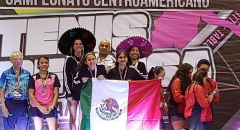 México, campeón en el Centroamericano de Tenis de Mesa en Cancún