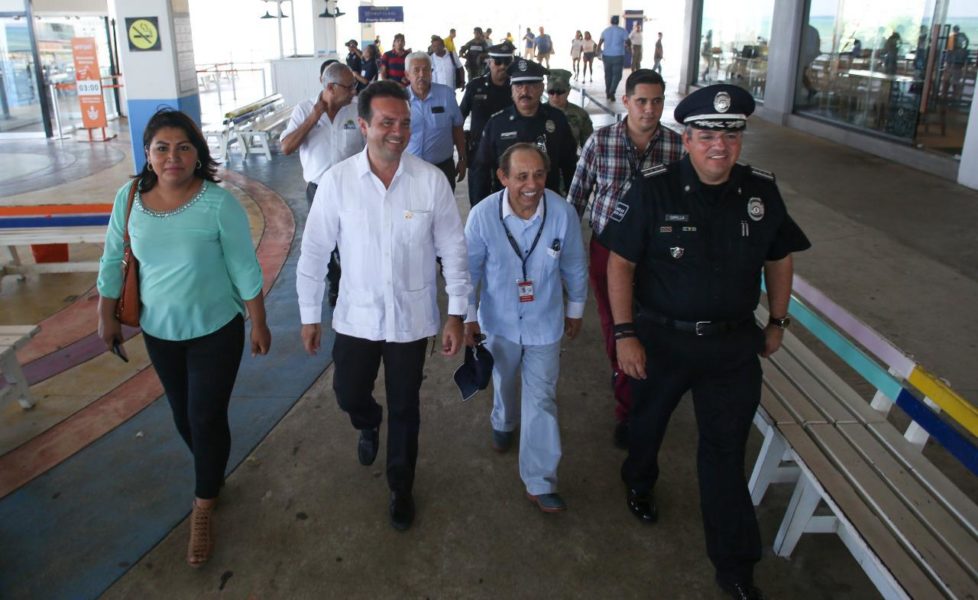 Fortalece Pedro Joaquín la seguridad y promoción turística de Cozumel