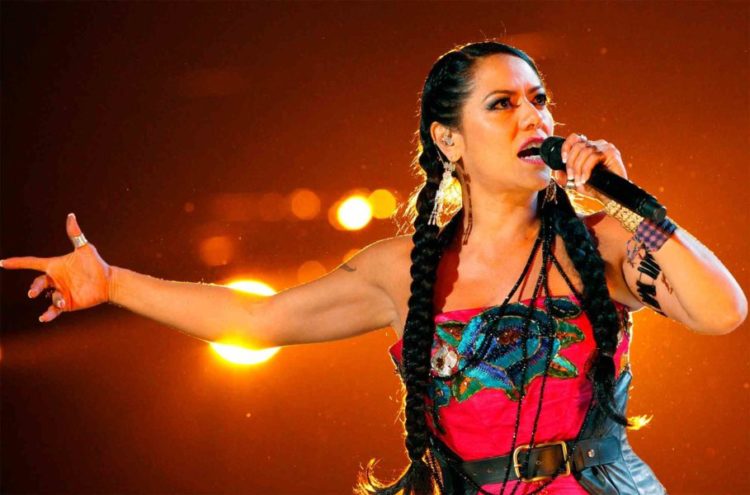 Lila Downs en Playa del Carmen