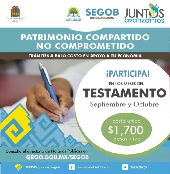 Septiembre y Octubre, Meses del Testamento