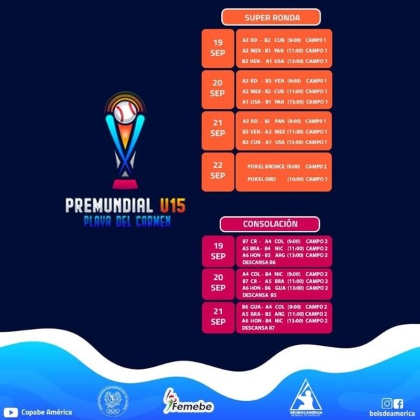 Premundial de Beisbol Sub 15