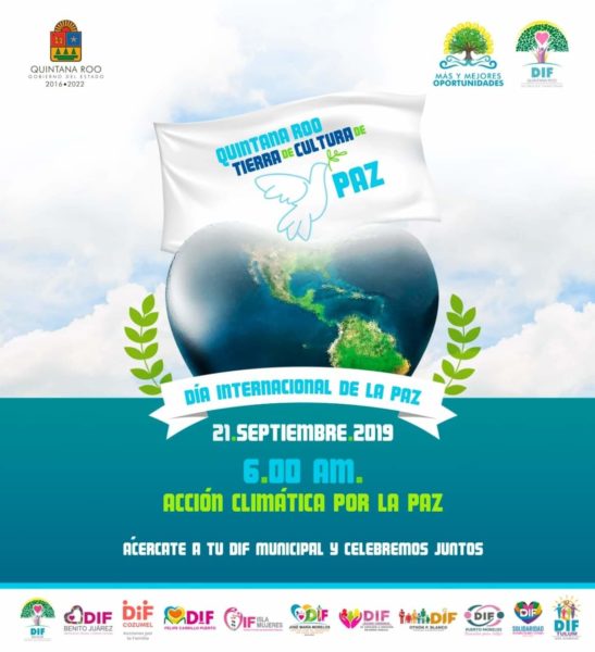 El DIF Quintana Roo realizará actividades para promover la paz en el Estado 