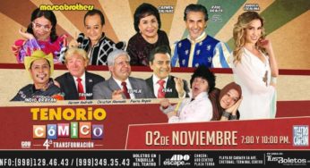 El Tenorio Cómico en Cancún este 2 de noviembre de 2019