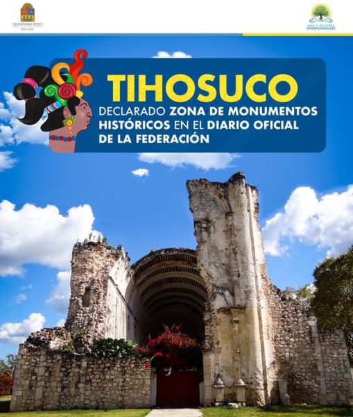 Entregan declaratoria oficial "Zona de Monumentos Históricos de Tihosuco"