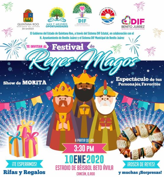 Festival de Reyes en Cancún