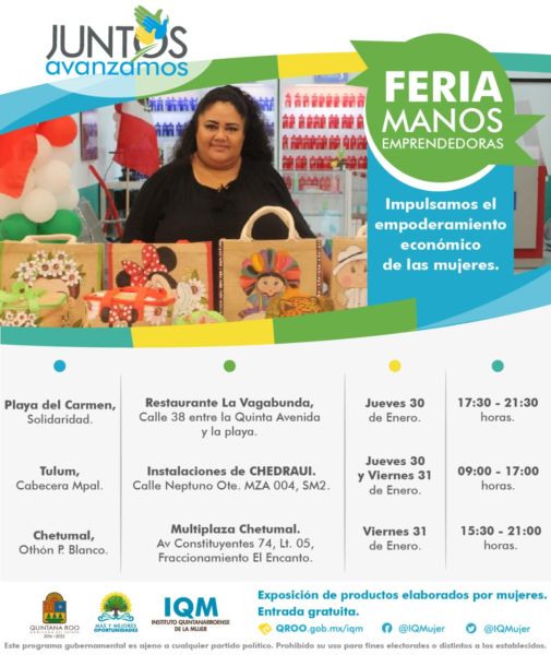 Fechas de Feria Manos Emprendedoras