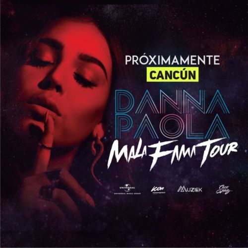 Presentaría Danna Paola en Cancún su Mala Fama Tour