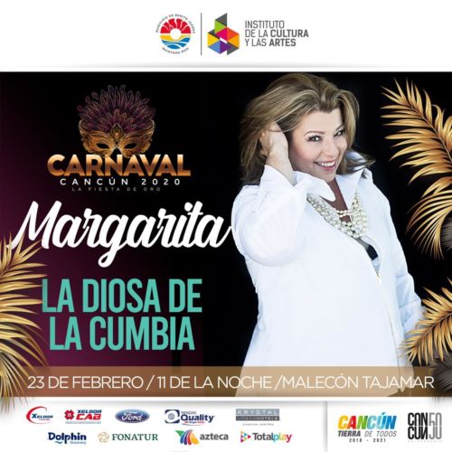 Concierto de Margarita en Carnaval de Cancún