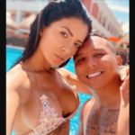 Kim y Edwin Luna celebran en la Riviera Maya su primer aniversario