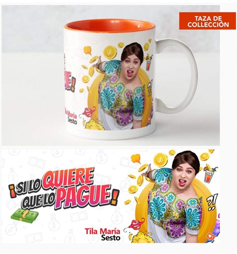 Taza de colección de Tila María Sesto