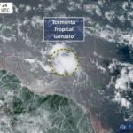 Protección Civil mantiene vigilancia sobre la tormenta tropical Gonzalo