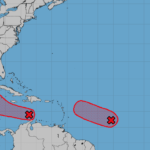 Disturbios con altas probabilidades de convertirse en huracanes