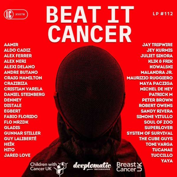 Deeplomatic Recordings lanza el album "Beat It Cancer" con más de 35 tracks