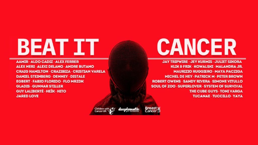 Deeplomatic Recordings lanza el album "Beat It Cancer" para apoyar la lucha contra esta enfermedad