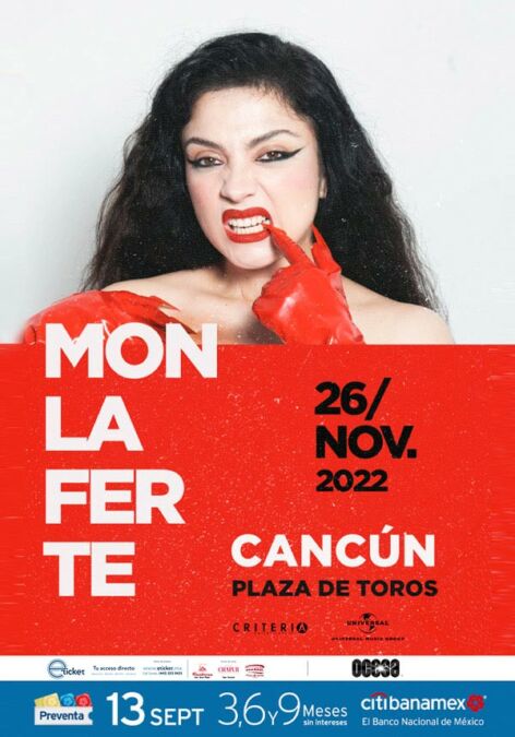 Moon Laferte en Cancún - 26 de noviembre de 2022