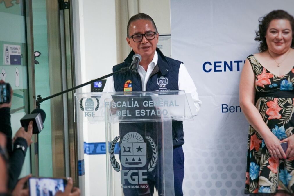 Inaugura el Fiscal General Óscar Montes Oca, Anexo del Centro de Justicia para la Mujer en Benito Juárez