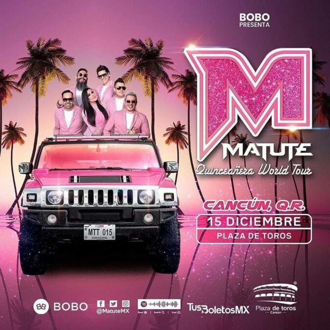 Matute trae a Cancún su Quinceañera World Tour