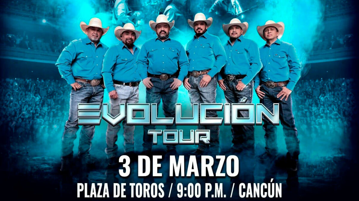Intocable en Cancún el próximo 3 de marzo en la Plaza de Toros