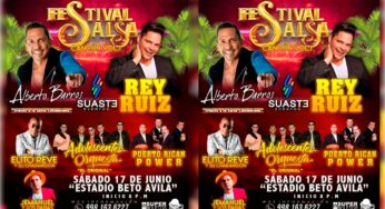 Rey Ruiz y Alberto Barros en Cancún con el Festival de la Salsa Vol. 1