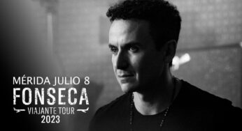 Fonseca cierra en Mérida su gira internacional Viajante Tour este 8 de julio