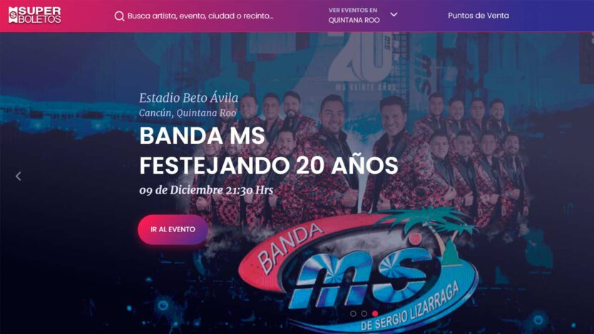 Así solicitas el reembolso en SuperBoletos de eventos cancelados