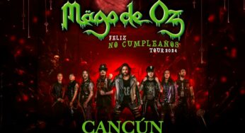 Mago de Oz en Cancún presentando el Tour Feliz No Cumpleaños